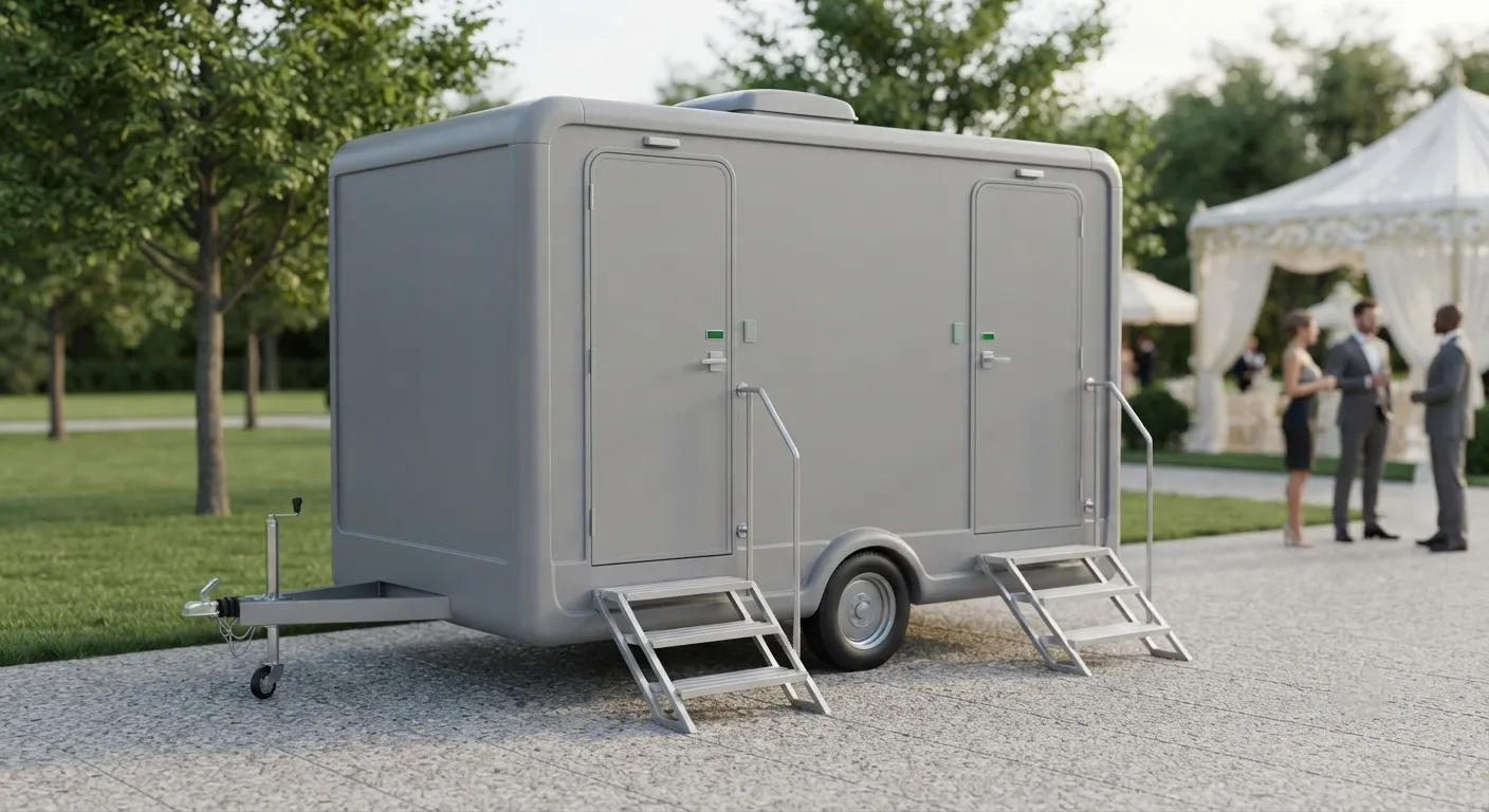 2 Stall Restroom Trailer in Chattanooga, TN